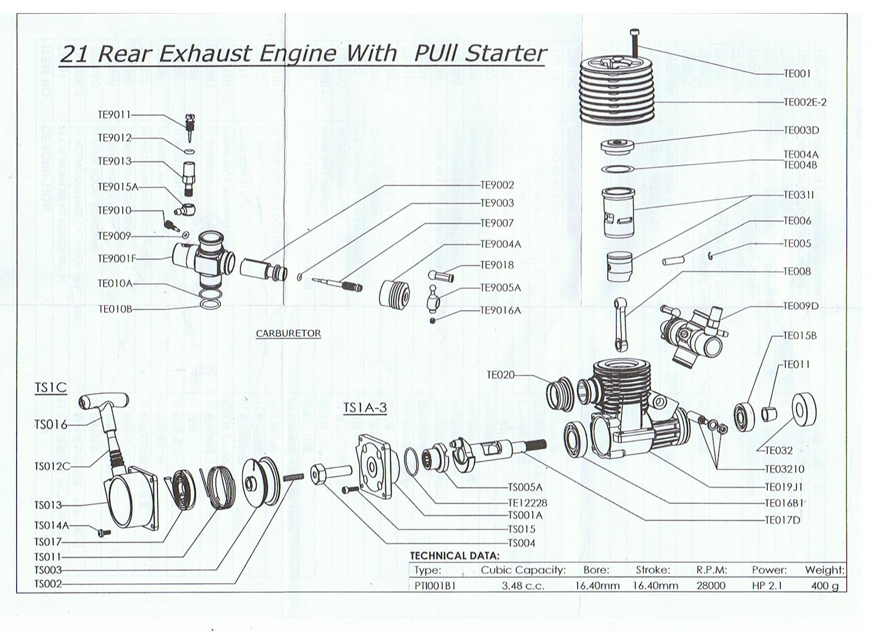 sh 21 engine