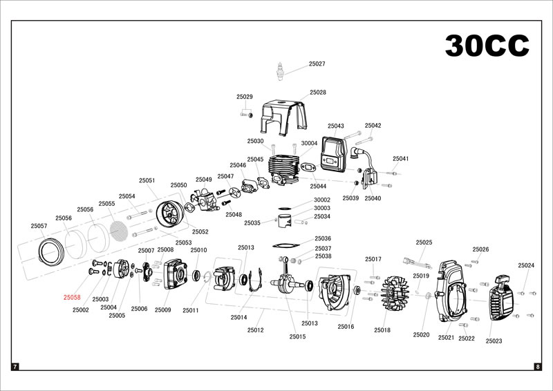 fuelie 30cc engine